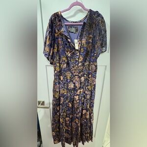 Anthropologie Somerset Dress NWT